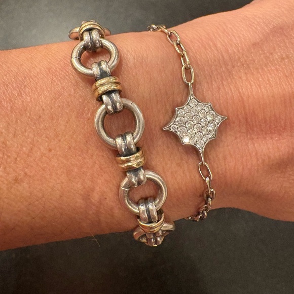 LAGOS Jewelry - LAGOS Silver and 18 k Gold Bracelet
